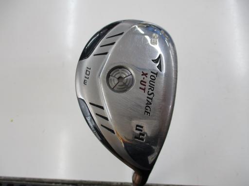 【中古】 ブリヂストン TOURSTAGE X-UT 101w U4 ユーティリティ UT リシャフト (フレックスその他) メンズ 男性用 右利き 右用 Cランク ゴルフクラブ