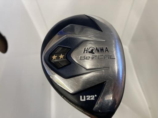 【中古】 本間ゴルフ Be ZEAL 525 LIMITED EDITION 22° ユーティリティ UT 2S ARMRQ8 for Be ZEAL(ユーティリティ) (フレックスR) メンズ 男性用 右利き 右用 Cランク ゴルフクラブ