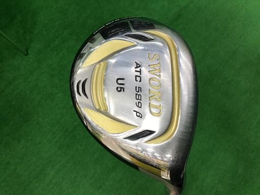 【中古】 カタナゴルフ SWORD ATC 589-β U5 ユーティリティ UT SWORD Motore Speeder 589β (フレックスSR) メンズ 男性用 右利き 右用 Cランク ゴルフクラブ