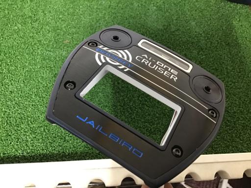 【中古】 オデッセイ Ai-ONE CRUISER JAILBIRD VERSA90 DB 38インチ パター PT STROKE LAB 140 スチール (フレックスその他) メンズ 男性用 右利き 右用 Bランク ゴルフクラブ