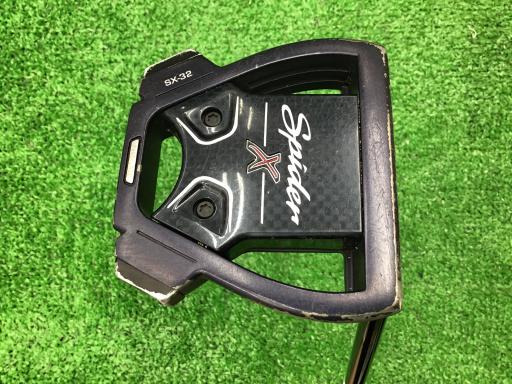 スパイダーX ブルーホワイト スモールスラント SX-32 テーラーメイド スパイダー X ブルーホワイト スモールスラント パター