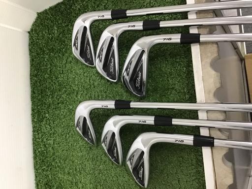 【中古】 タイトリスト Titleist AP2 716 6S アイアンセット IR Dynamic Gold AMT (フレックスS) メンズ 男性用 右利き 右用 Cランク ゴルフクラブ