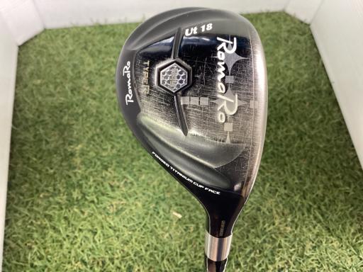【中古】 RomaRo RomaRo Ray TYPE R ブラック U18 ユーティリティ UT リシャフト (フレックスその他) メンズ 男性用 右利き 右用 Cランク ゴルフクラブ