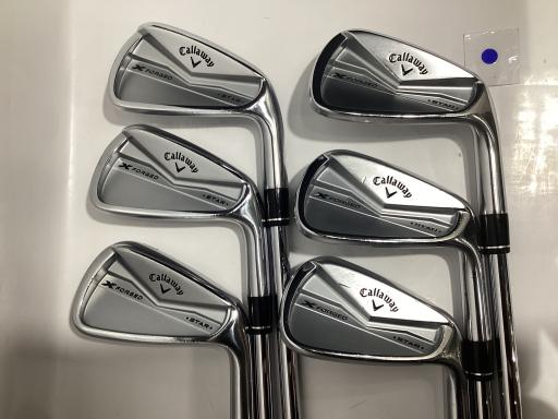【中古】 キャロウェイ X FORGED STAR(2024) 6S アイアンセット IR NS PRO MODUS3 TOUR105 (フレックスS) メンズ 男性用 右利き 右用 Cランク ゴルフクラブ