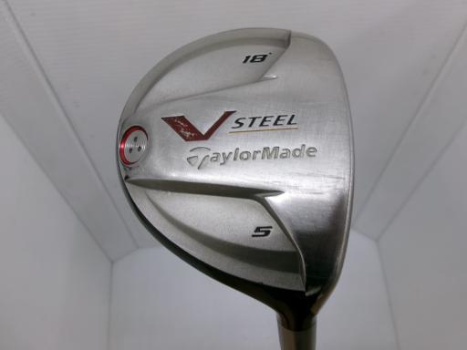 【中古】 テーラーメイド V STEEL(2005) 18° フェアウェイウッド FW M.A.S.2 55 PLUS (フレックスSR) メンズ 男性用 右利き 右用 Cランク ゴルフクラブ