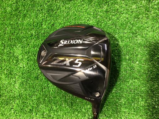 【中古】 ダンロップ SRIXON ZX5 Mk II 10.5° ドライバー DR 純正特注シャフト (フレックスS) メンズ 男性用 右利き 右用 Cランク ゴルフクラブ