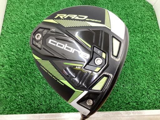 【中古】 コブラ KING RADSPEED 10.5°(イエロー) ドライバー DR Tour AD for RADSPEED(DR) (フレックスS) メンズ 男性用 右利き 右用 Cランク ゴルフクラブ