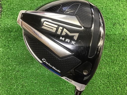 【中古】 テーラーメイド SIM MAX 9° ドライバー DR リシャフト (フレックスその他) メンズ 男性用 右利き 右用 Cランク ゴルフクラブ