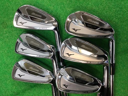 【中古】 ミズノ MP-59 6S アイアンセット IR 純正特注シャフト (フレックスS) メンズ 男性用 右利き 右用 Dランク ゴルフクラブ