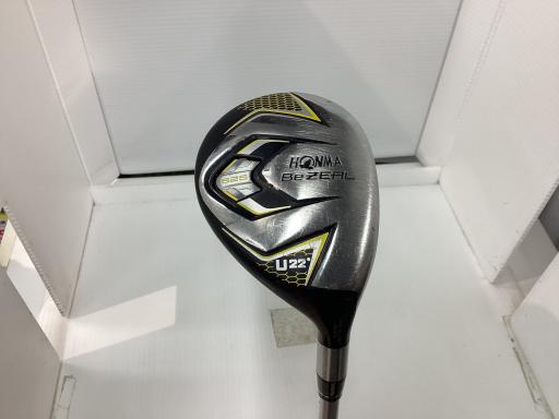 【中古】 本間ゴルフ Be ZEAL 525 22° ユーティリティ UT VIZARD for Be ZEAL(ユーティリティ) (フレックスS) メンズ 男性用 右利き 右用 Cランク ゴルフクラブ