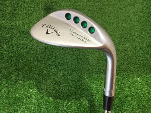 【中古】 キャロウェイ MACK DADDY PM・GRIND クロムメッキ 60°/10° ウェッジ WG リシャフト (フレックスその他) メンズ 男性用 右利き 右用 Cランク ゴルフクラブ