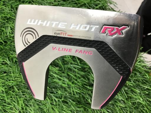【中古】 オデッセイ WHITE HOT RX V-LINE FANG 32インチ レディース パター PT スチール (フレックスその他) レディース 女性用...