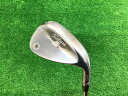 【中古】 タイトリスト VOKEY SPIN MILLED SM7 ツアークロム 56°/14°F ウェッジ WG Dynamic Gold (フレックスS) メンズ 男性用 右利き 右用 Dランク ゴルフクラブ(4)