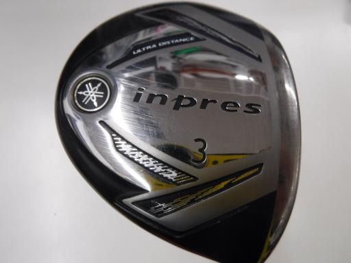 【中古】 ヤマハ inpres UD+2(2019) 3W フェアウェイウッド FW TMX-419F (フレックスSR) メンズ 男性用 右利き 右用 Cランク ゴルフクラブ