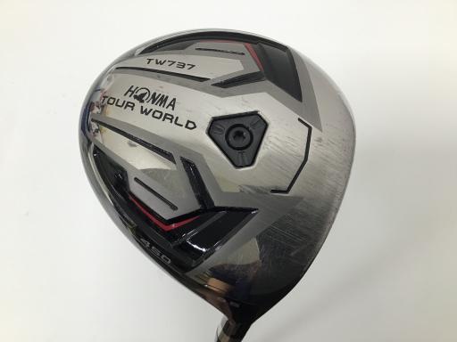 中古 Cランク （フレックスS） 本間ゴルフ TOUR　WORLD　TW737　450　　9.5° VIZARD　EX-Z75 S 男性用 右利き ドライバー DR