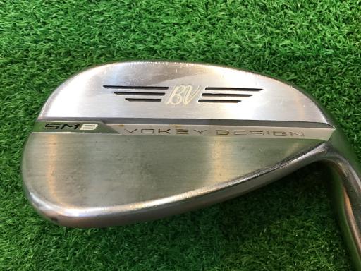 【中古】 タイトリスト VOKEY SPIN MILLED SM8 ツアークロム 54°/14°F ウェッジ WG 純正特注シャフト (フレックスS) メンズ 男性用 右利き 右用 Cランク ゴルフクラブ