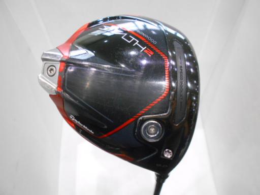 【中古】 テーラーメイド STEALTH2 9° ドライバー DR TENSEI RED TM50(STEALTH DR) (フレックスS) メンズ 男性用 右利き 右用 Cランク ゴルフクラブ