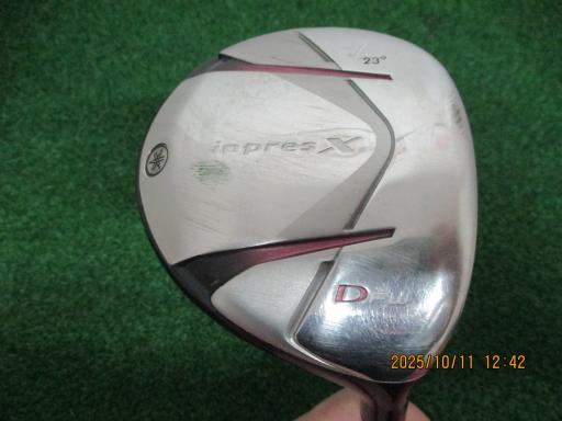 【中古】 ヤマハ inpres X D FW 7W レディース フェアウェイウッド FW TX-410F (フレックスR) レディース 女性用 右利き 右用 C...