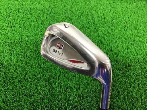 【中古】 ウィルソン Wilson staff Tab Tc-1 6S アイアンセット IR NS PRO 950GH (フレックスS) メンズ 男性用 右利き 右用 Cランク ゴルフクラブ