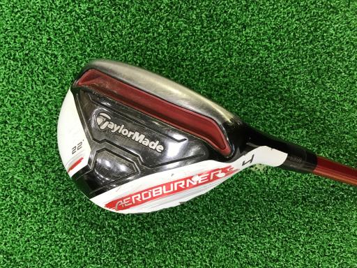 【中古】 テーラーメイド AERO BURNER U4 ユーティリティ UT TM5-215 (フレックスR) メンズ 男性用 右利き 右用 Dランク ゴルフクラブ