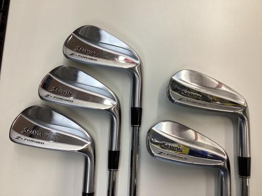 【中古】 ダンロップ SRIXON Z-FORGED 6S アイアンセット IR 純正特注シャフト (フレックスR) メンズ 男性用 右利き 右用 Cランク ゴルフクラブ