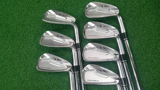 Iron - 【中古】 本間ゴルフ TOUR WORLD TW737Vs 7S アイアンセット IR NS PRO MODUS3 TOUR105 (フレックスS) メンズ 男性用 右利き 右用 Cランク ゴルフクラブ