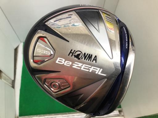 【中古】 本間ゴルフ Be ZEAL 535 9.5° ドライバー DR VIZARD for Be ZEAL(535 ドライバー) (フレックスS) メンズ 男性用 右利き 右用 Cランク ゴルフクラブ
