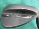 【中古】 タイトリスト VOKEY SPIN MILLED SM10 ジェットブラック 58°/04°T ウェッジ WG 純正特注シャフト (フレックスR) メ...