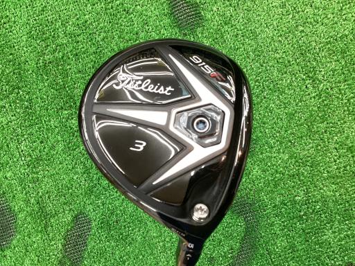 TITLEIST - 【中古】 タイトリスト 915 F 3W(15°) フェアウェイウッド FW 純正特注シャフト (フレックスSR) メンズ 男性用 右利き 右用 Cランク ゴルフクラブ