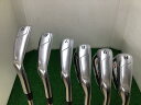 中古 Cランク （フレックスS） ブリヂストン TOURSTAGE　X-BLADE　GR(2012)　6S Tour　AD　B12-03i S 男性用 右利き アイアンセット IR