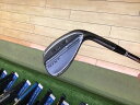 【中古】 クリーブランド Cleveland RTX-6 ZIPCORE ブラックサテン 54°/10° MID ウェッジ WG リシャフト (フレックスその他) メンズ 男性用 右利き 右用 Dランク ゴルフクラブ(4)