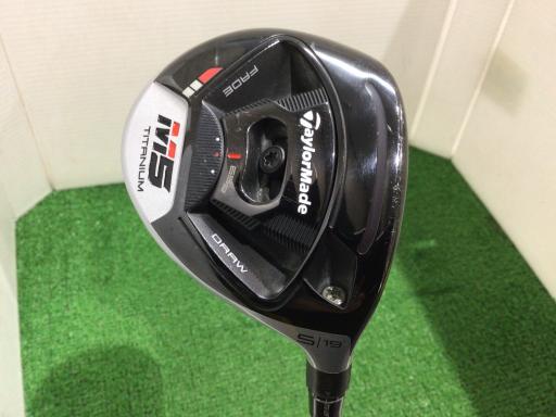 Taylor Made - 【中古】 テーラーメイド M5 5W フェアウェイウッド FW リシャフト (フレックスその他) メンズ 男性用 右利き 右用 Cランク ゴルフクラブ