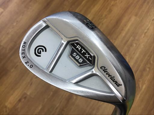【中古】 クリーブランド Cleveland 588 RTX 2.0 キャビティバック ツアーサテン 50°/10° ウェッジ WG Dynamic Gold (フレックスS) メンズ 男性用 右利き 右用 Cランク ゴルフクラブ