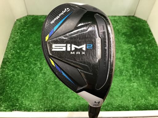 【中古】 テーラーメイド SIM2 MAX U4 ユーティリティ UT TENSEI BLUE TM60(SIM2 UT) (フレックスS) メンズ 男性用 右利き 右用 Dランク ゴルフクラブ