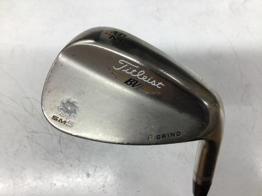 【中古】 タイトリスト VOKEY SPIN MILLED SM5 ゴールドニッケル 52°/12°F ウェッジ WG Dynamic Gold (フレックスS) メンズ 男性用 右利き 右用 Cランク ゴルフクラブ