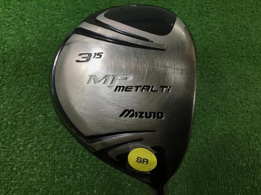 【中古】 ミズノ MP METAL Ti 3W フェアウェイウッド FW 純正特注シャフト (フレックスSR) メンズ 男性用 右利き 右用 Cランク ゴルフクラブ