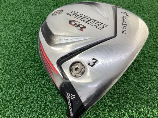 【中古】 ブリヂストン TOURSTAGE X-DRIVE GR(2012) 3W フェアウェイウッド FW FUBUKI K60 (フレックスS) メンズ 男性用 右利き 右用 Cランク ゴルフクラブ