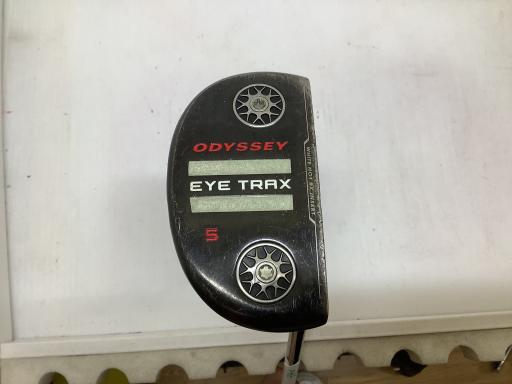 【中古】 オデッセイ EYE TRAX #5 33インチ パター PT スチール (フレックスその他) メンズ 男性用 右利き 右用 Cランク ゴルフクラブ