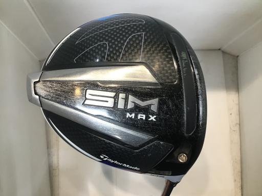 【中古】 テーラーメイド SIM MAX 10.5° ドライバー DR TENSEI BLUE TM50(DR) (フレックスS) メンズ 男性用 右利き 右用 Cランク ゴルフクラブ