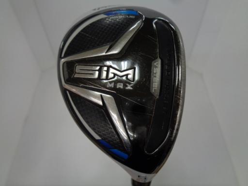 【中古】 テーラーメイド SIM MAX U5 ユーティリティ UT TENSEI BLUE TM60(UT) (フレックスS) メンズ 男性用 右利き 右用 Cランク ゴルフクラブ