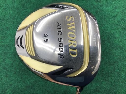 【中古】 カタナゴルフ SWORD ATC 589-β 9.5° ドライバー DR SWORD Motore Speeder 589β (フレックスSR) メンズ 男性用 右利き 右用 Cランク ゴルフクラブ
