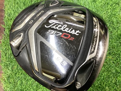 TITLEIST - 【中古】 タイトリスト 917 D2 9.5° ドライバー DR リシャフト (フレックスその他) メンズ 男性用 右利き 右用 Cランク ゴルフクラブ