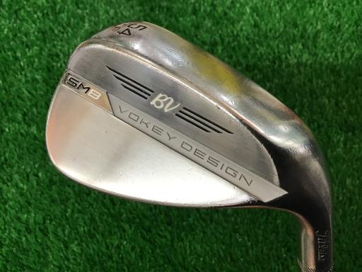 【中古】 タイトリスト VOKEY SPIN MILLED SM8 ツアークロム 54°/14°F ウェッジ WG 純正特注シャフト (フレックスその他) メンズ 男性用 右利き 右用 Cランク ゴルフクラブ