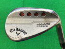 【中古】 キャロウェイ JAWS FORGED ノーメッキ(CE限定) 58°/10° ウェッジ WG 純正特注シャフト (フレックスS) メンズ 男性用 右利き 右用 Cランク ゴルフクラブ