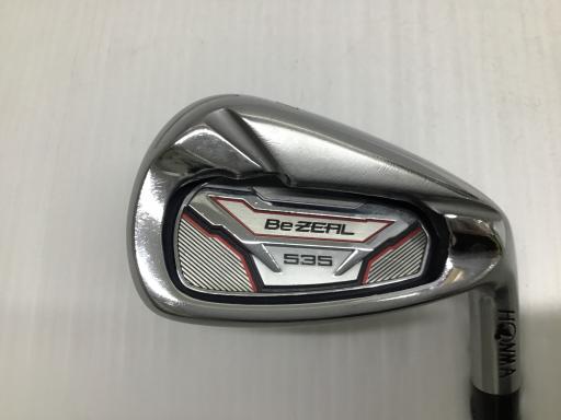 【中古】 本間ゴルフ Be ZEAL 535 5S アイアンセット IR NS PRO 950GH (フレックスS) メンズ 男性用 右利き 右用 Dランク ゴルフクラブ