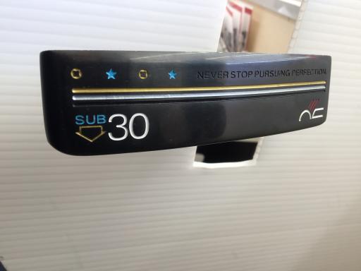 【中古】 ネバーコンプロマイズ NEVER COMPROMISE SUB30 TYPE 10 34インチ パター PT スチール (フレックスその他) メンズ 男性用 右利き 右用 Cランク ゴルフクラブ