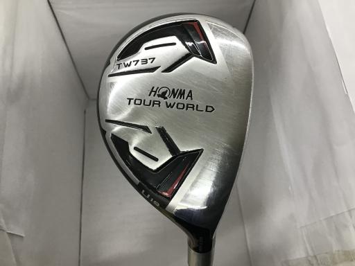 中古 Cランク （フレックスその他） 本間ゴルフ TOUR　WORLD　TW737　19° VIZARD　IN-U65 その他 男性用 右利き ユーティリティ UT