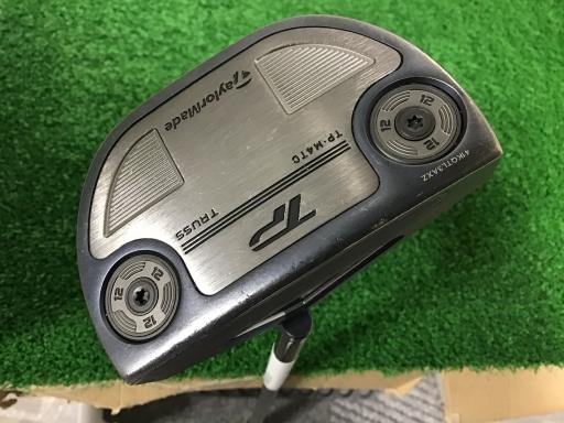 【中古】 テーラーメイド TP TRUSS MID NIGHT BLUE M4TC 33インチ パター PT スチール (フレックスその他) メンズ 男性用 右利き 右用 Cランク ゴルフクラブ