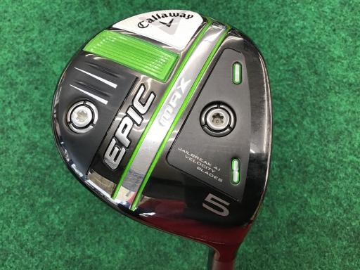 【中古】 キャロウェイ EPIC MAX 5W フェアウェイウッド FW Diamana 40 for CW(2021 EPIC FW) (フレックスSR) メンズ 男性用 右利き 右用 Cランク ゴルフクラブ