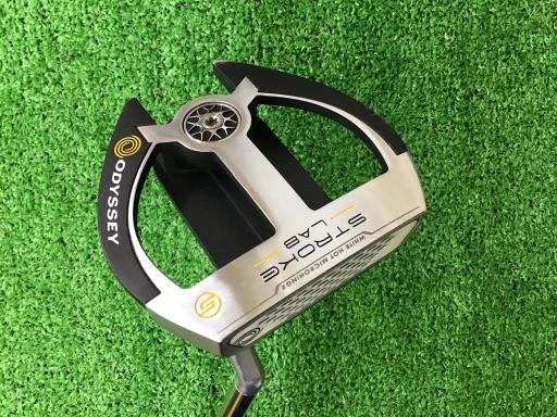 【中古】 オデッセイ STROKE LAB 2-BALL FANG S 34インチ パター PT STROKE LAB (フレックスその他) メ..